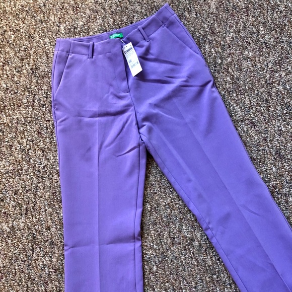 Purple Benetton Pant - Picture 2 of 2